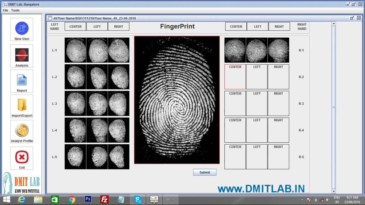 fingerprint software windows 10